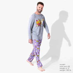 Bamboo Cotton Long Sleeve Piping Pyjamas