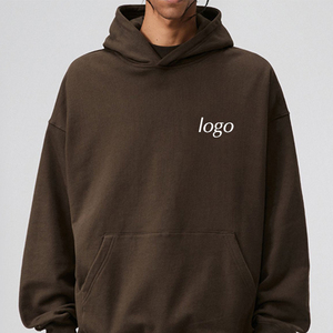 Wholesale Heavyweight No Drawstring Pullover Hoodie