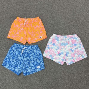 Luxury Brand All Over Print Quick Dry Lined Swim Trunks