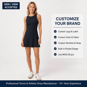 Sleeveless Tennis Athleisure Dress OEM Wholesale Manufacturer