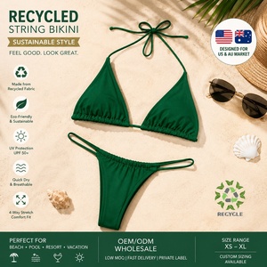 Nayvo OEM Custom Swim Suits Halter Recycle Beachwear